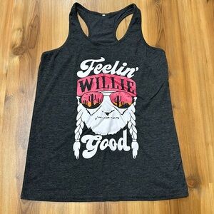 Willie Nelson Racerback Tank